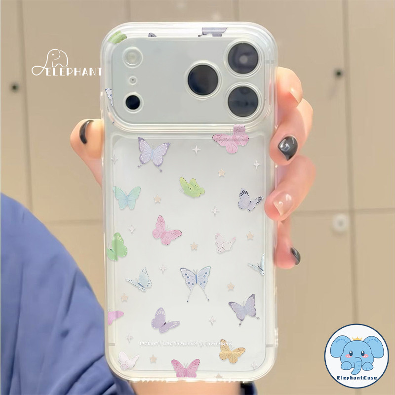 สำหรับIPhone 11 17 15 air 16 13 12 14 Pro Max X XR XS Max 14 16 15 7 8 Plus SE ความฝัน ที่มีสีสันของตัวเรือนชัดเจน