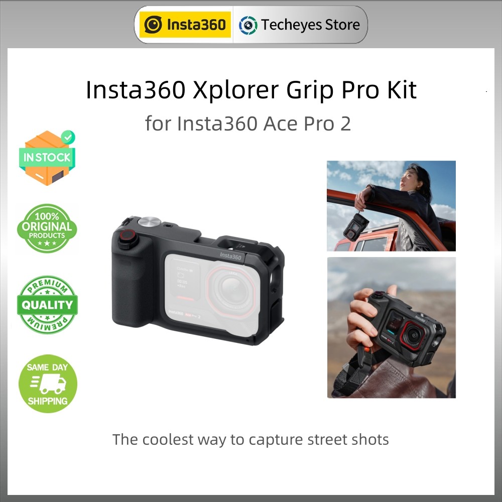 Insta360 Ace Pro 2 Xplorer Grip Pro Kit | อุปกรณ์เสริมด้ามจับกล้องอเนกประสงค์สําหรับ Ace Pro 2