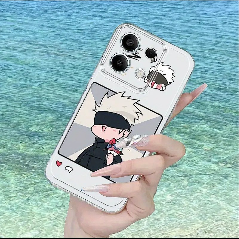 เคสTPUโปร่งใส MY HUSBU GOJO SATORU MOTIF SUITABLEสําหรับMi10T/Mi10T Mi11 LITE/PRO/Mi13T/13T PRO/6A/8
