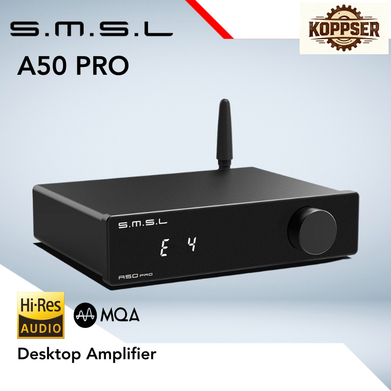 Local  Desktop Amplifier SMSL A50 PRO A-50 PRO A 50 PRO 2.1 Channel MA12070P*2 BT5.0 HDMI ARC Power 