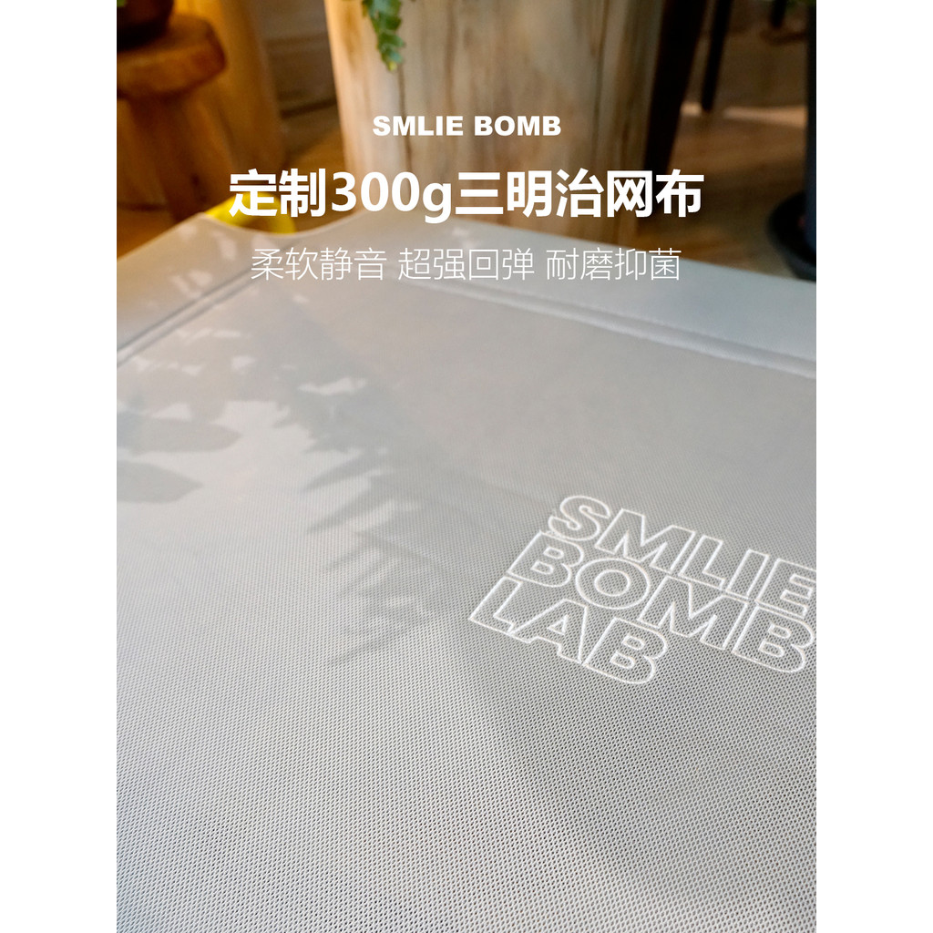 SMLIE BOMB Silent Moisture-Proof Breathable Pet Camp Bed ที่ถอดออกได้ล้างทําความสะอาดได้ขนาดกลางขนาด
