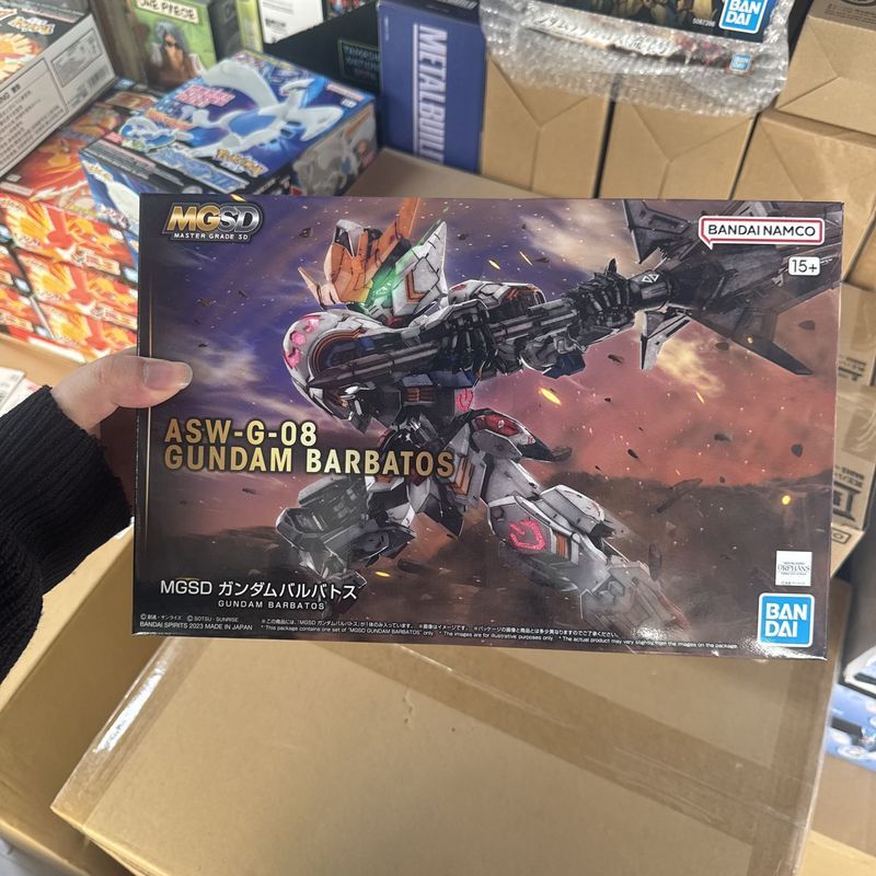 【พร้อมส่ง】mg barbatos lupus mg barbatos gundam barbatos MG 1/100 ASW-G-08 BB Warrior Model Kit เจเนอ
