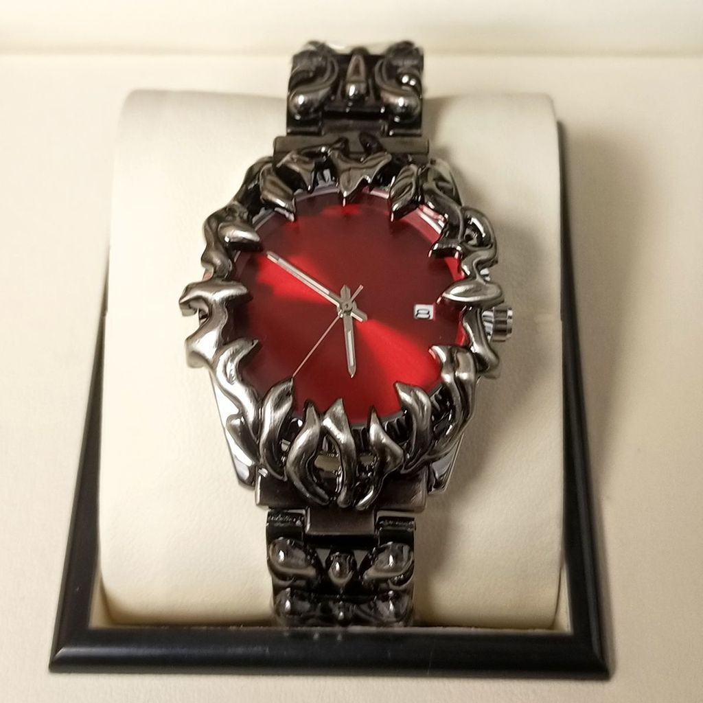 Century Original Claw นาฬิกาผู้ชายแฟชั่น Retro y2k รูปร่างพิเศษ High-End Street เสื้อผ้า ins สไตล์ N