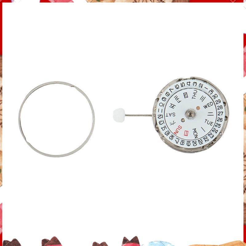 Miyota 8205 การเคลื่อนไหวนาฬิกาอัตโนมัติ 3 มือวันที่/วันปฏิทินคู่