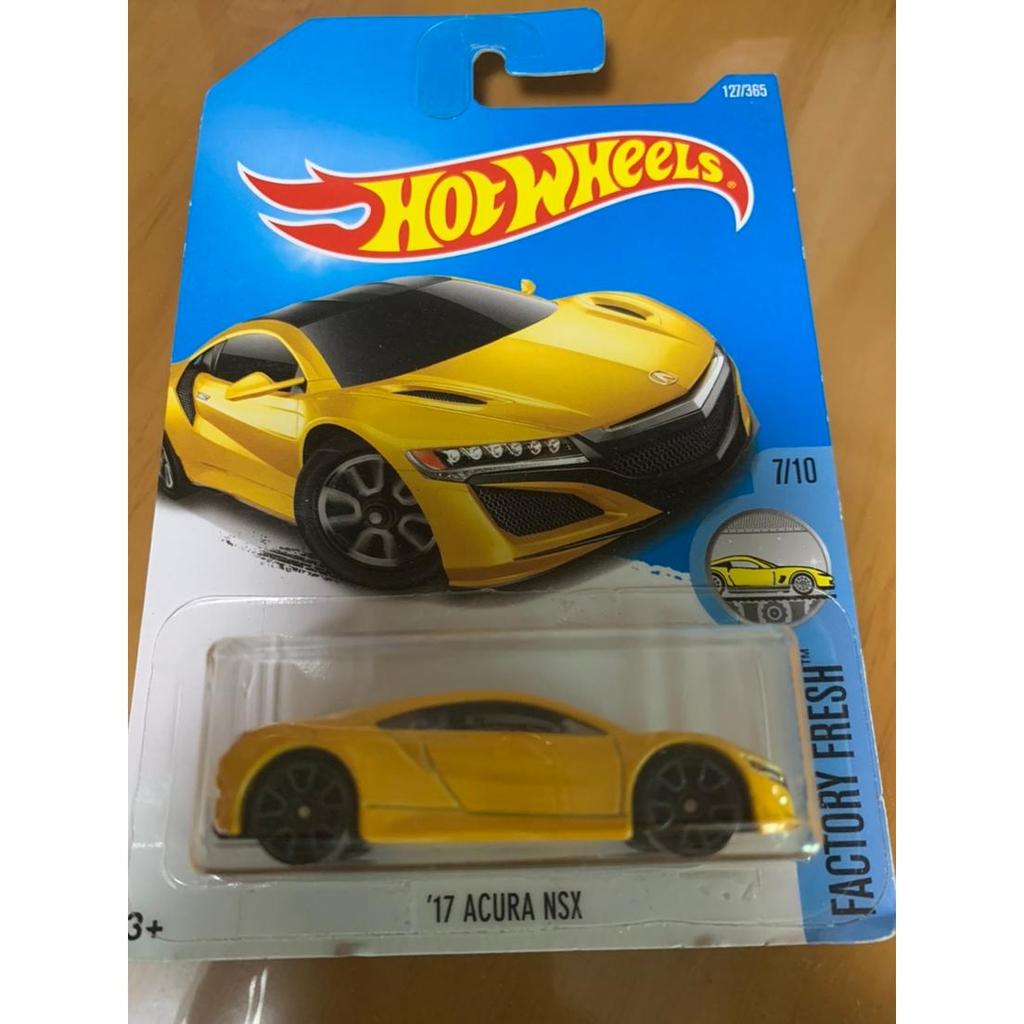 2017 Hot Wheels Hot Little Sports Car 17 ACURA NSX 127/365 (A9)
