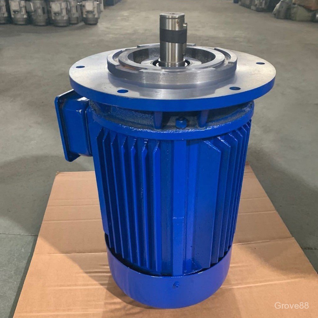 YE3 Series สาม-Phase Abnormal Step Motor AC 4-Pole แนวตั้งแนวนอนลดความเร็ว Swing เข็มล้อควบคุมความเร