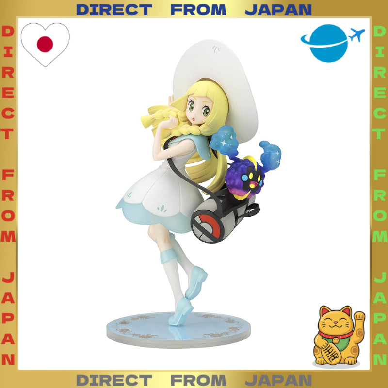 [Reorder] Pokémon Center Original Figure Lillie & Cosmog【Genuine product DIRECT FROM JAPAN】
