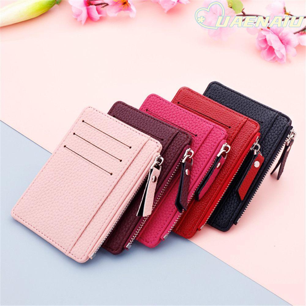 UAENAIU Wallet Multi-card Bit Coin Bag Card Holder for Women