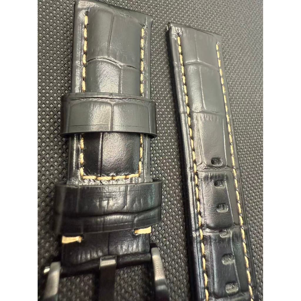 สายนาฬิกา Panerai Luminor หนังแท้ ขนาด 24mm 22mm สำหรับรุ่น PAM441, PAM111 - รูปที่ 4