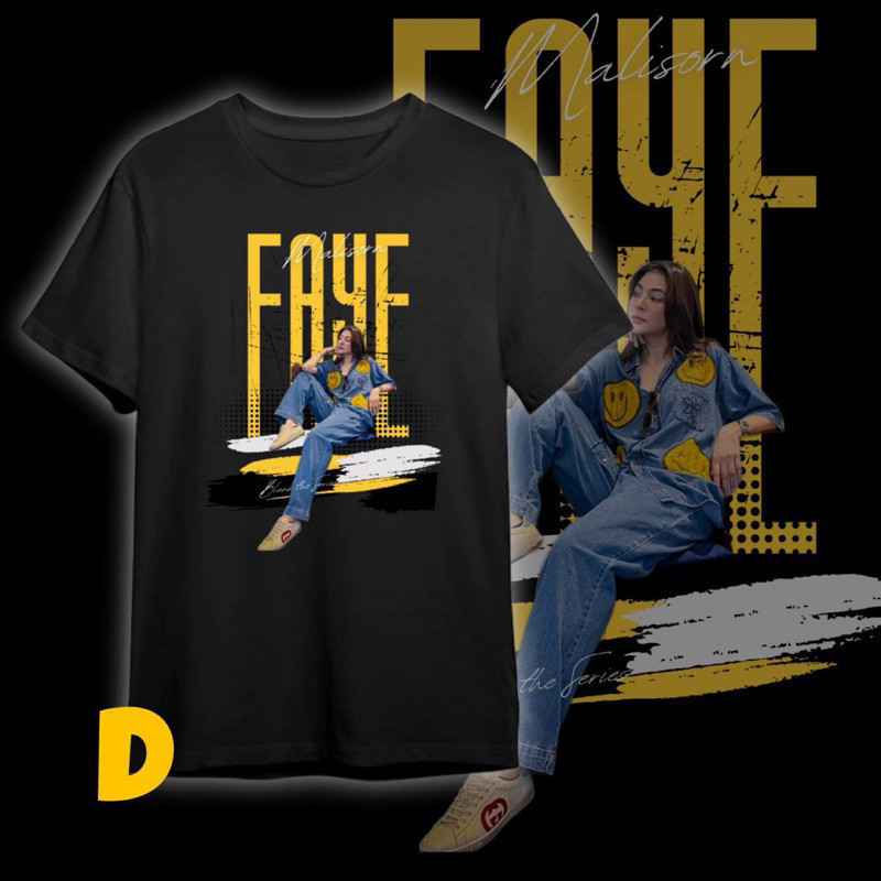 Blank series Faye Peraya Yoko คอสเพลย์ผ้า 3D ฤดูร้อนเสื้อยืดอะนิเมะแขนสั้นด้านบน