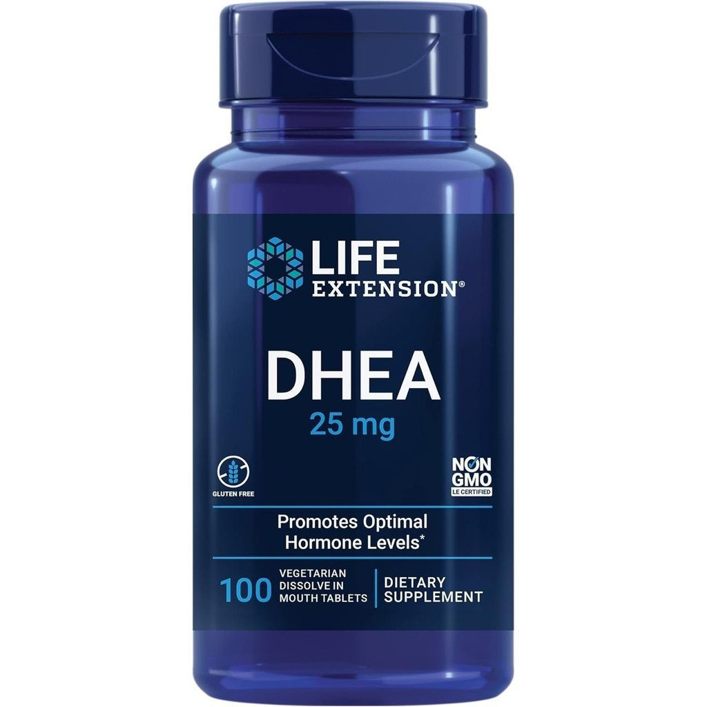 Life Extension DHEA 25 mg – For Hormone Balance, Immune Support, สุขภาพทางเพศ and Anti-Aging - ร Com