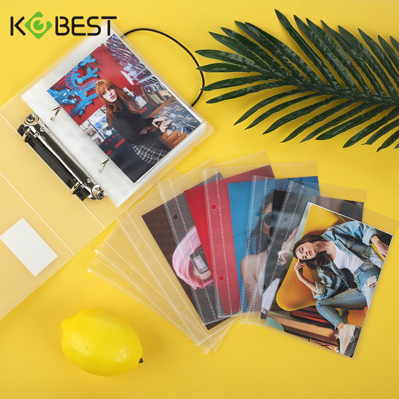 KOBEST KOBEST A9100 Simple PP Loose-leaf 20 ซม.30 หน้าอัลบั้มครอบครัวหนังสืออัลบั้มเด็กทารกคลิปภาพ