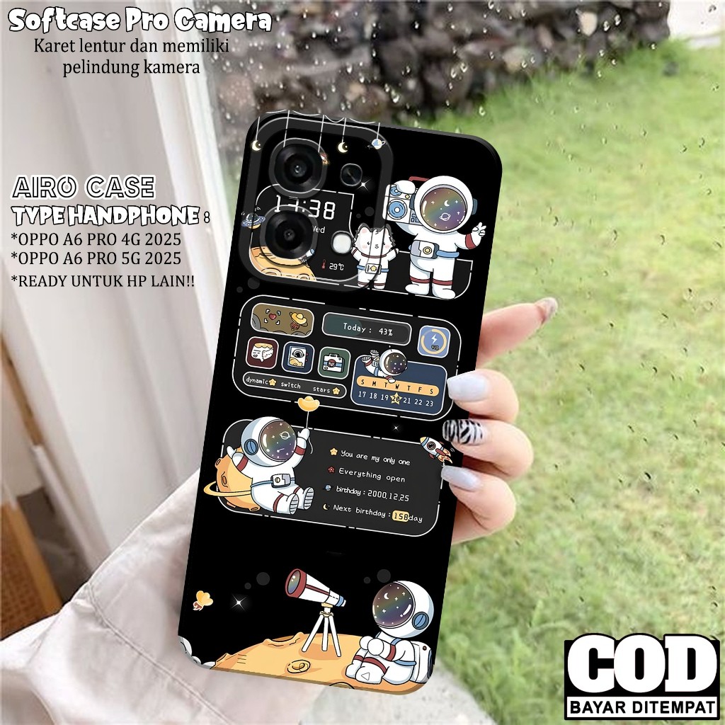 เคส OPPO A6 PRO 4G/ 5G 2025 ล่าสุด - เคส OPPO A6 PRO 4G/ 5G Softcase - ASTRONOD Fashion Case - OPPO 
