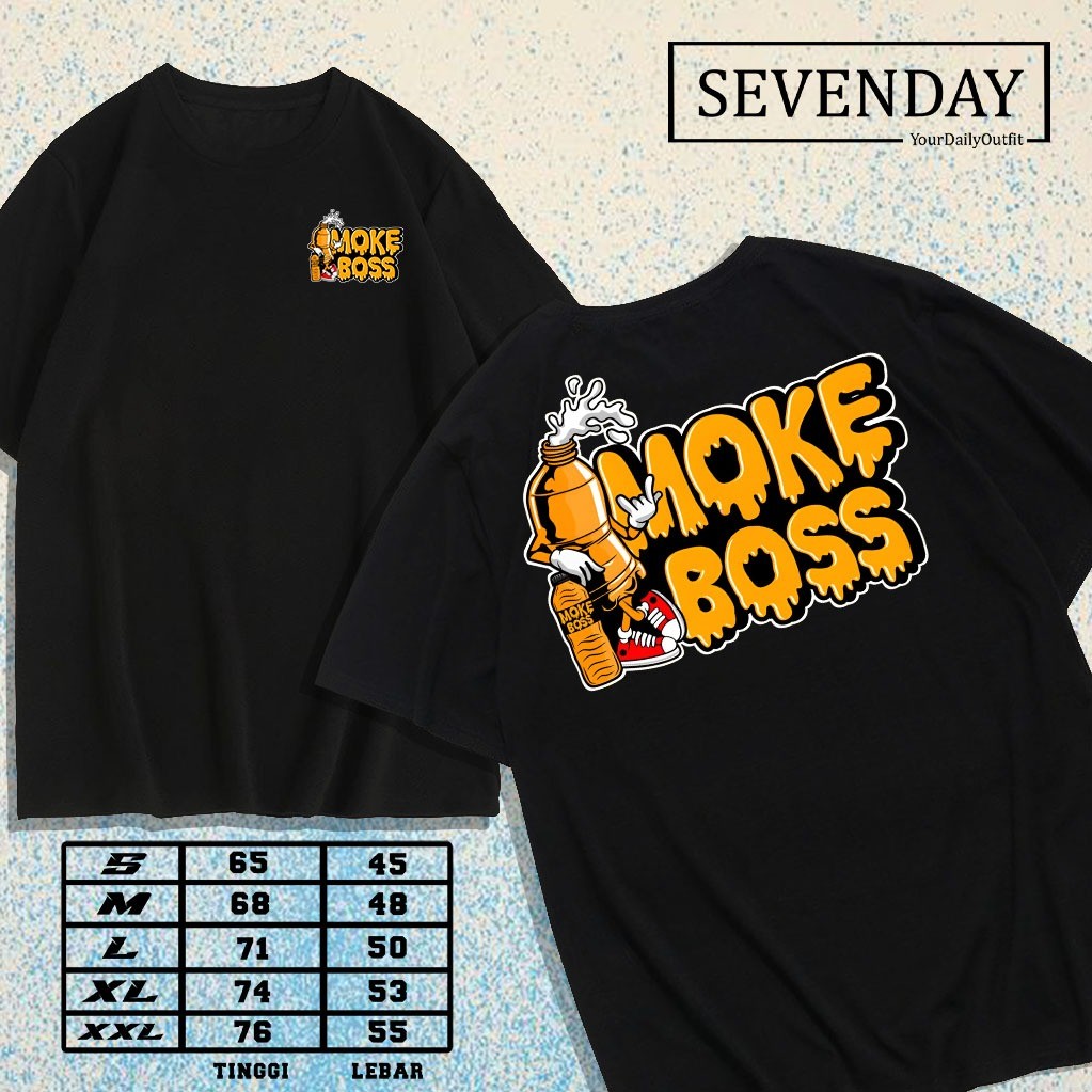 เสื้อยืด LETA BOSS - เสื้อยืด LETA WORDS - เสื้อยืด LETA BOSS SUITABLE สําหรับผู้ชายและผู้หญิง