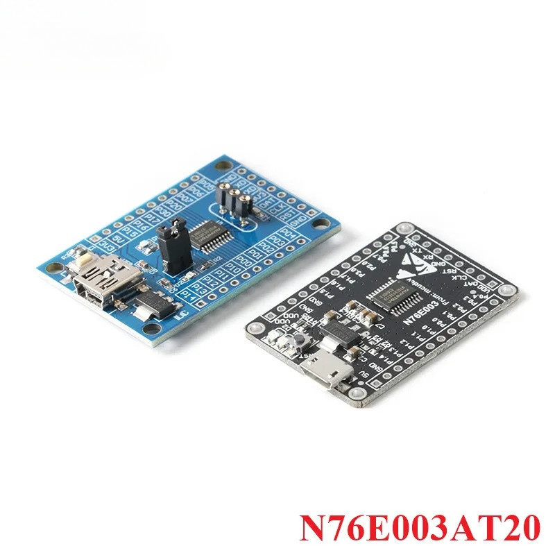 N76E003AT20 N76E003 Microcontroller Developer Board 51 C51 โมดูลขยาย 8051 Core System Board ชิปเดี่ย