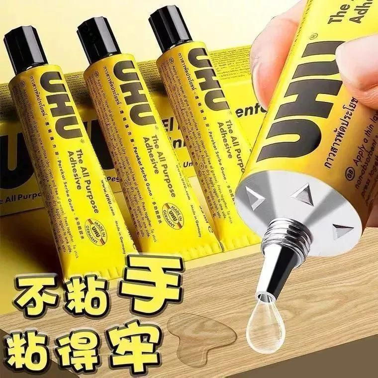 New Product#Imported Strong UHU Glue for Handcrafts, Strong Bonding for Woodworking, Wood Boards, Wo