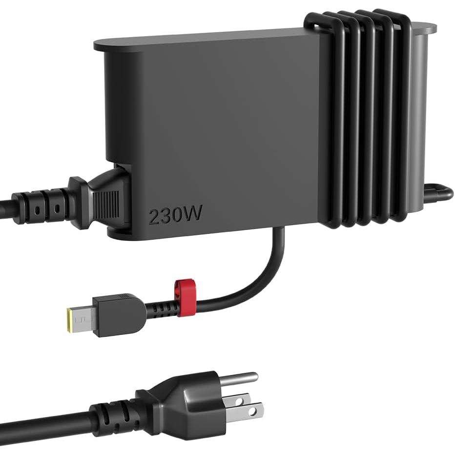 New Slim 230W Charger Compatible with Lenovo Legion Pro Slim 5 5i 5P 7 S7 C7 Y920 Y740 Y720 Y545 R72