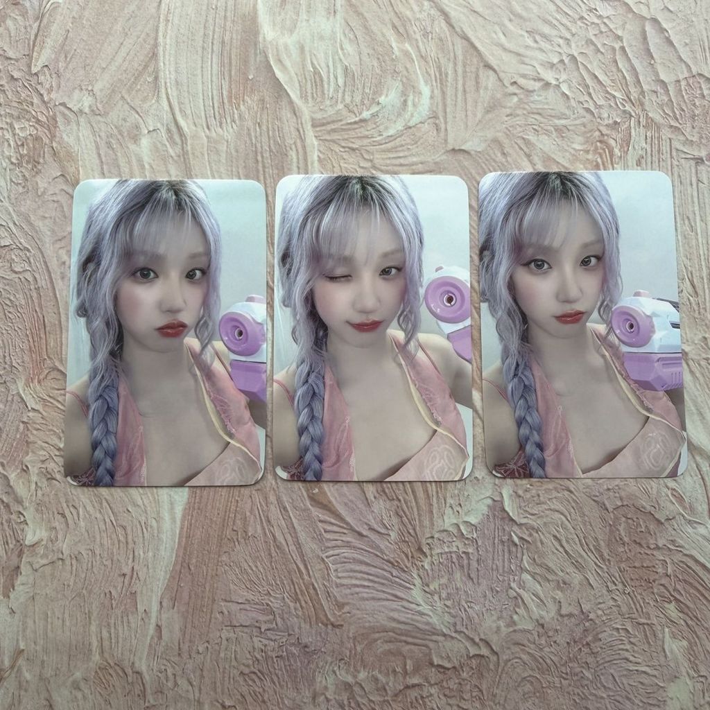 Song Yuqi solo2Motivation Photocard dmm Bonus Card สินค้าการ์ดนําโชค