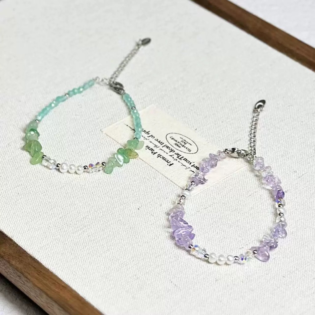 สร้อยข้อมือประดับ โลหะ ไข่มุก สไตล์เกาหลี แฟชั่นสำหรับผู้หญิง - รูปที่ 3