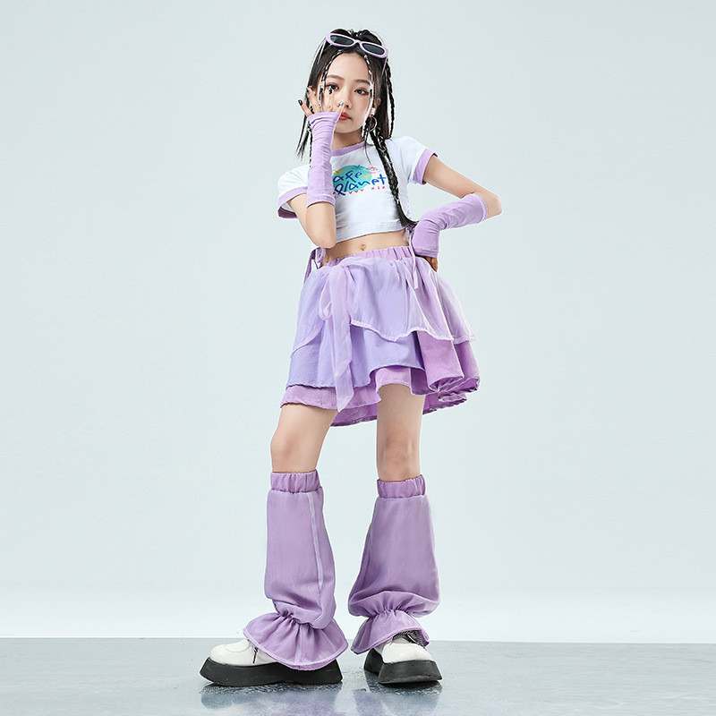 Girl Jazz Dance Card Girl hiphop Hip-hop Performance Walking Girl Group Dance