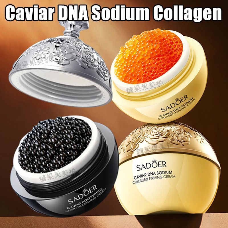 Caviar Peptide Cream ครีมกระชับผิวคอลลาเจน DNA Sodium Filling Hydrating Essence Whitening Anti-Wrink