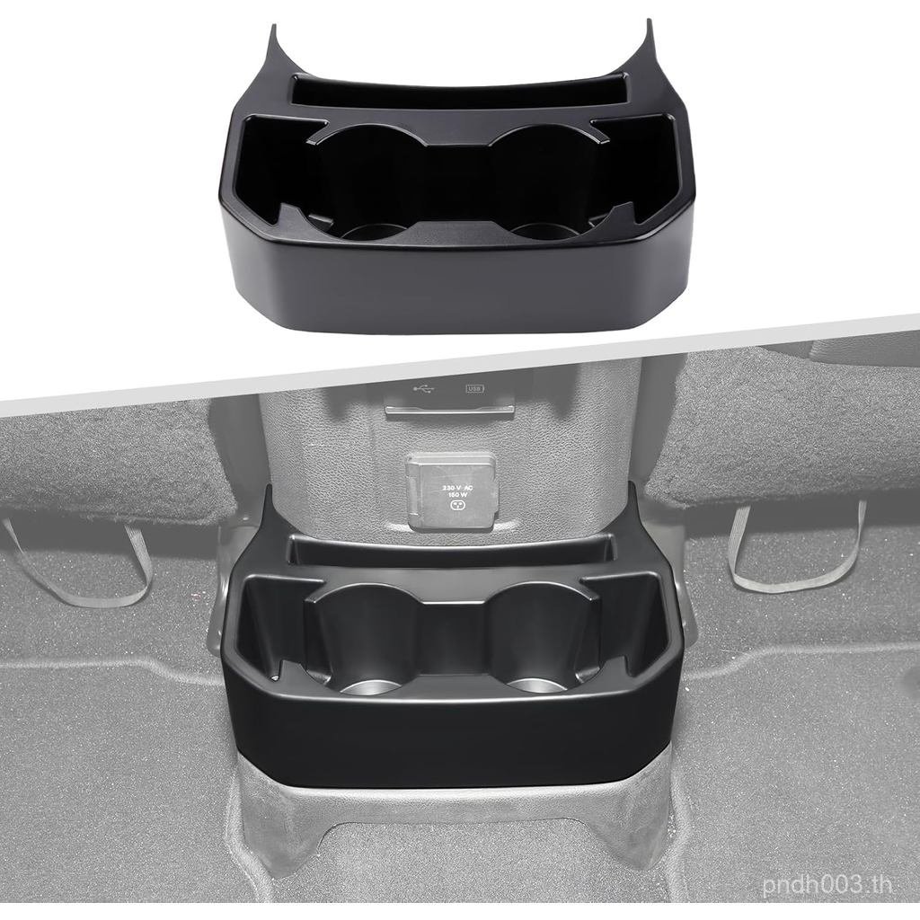 Jimen สําหรับ JL ที่วางแก้วด้านหลัง, Dual Extra ถ้วยผู้ถือถาดเครื่องดื่มสําหรับเบาะหลังใช้งานร่วมกับ