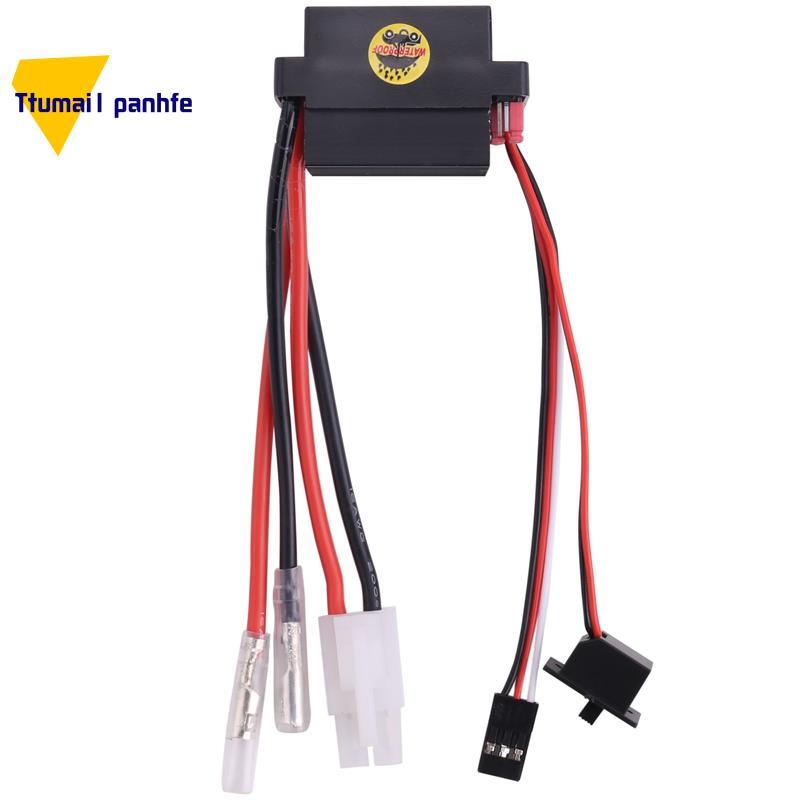 Rc ESC 320A 6-12V ตัวควบคุมความเร็ว ESC Brushed พร้อม 2A BEC สําหรับ RC เรือ U6L5