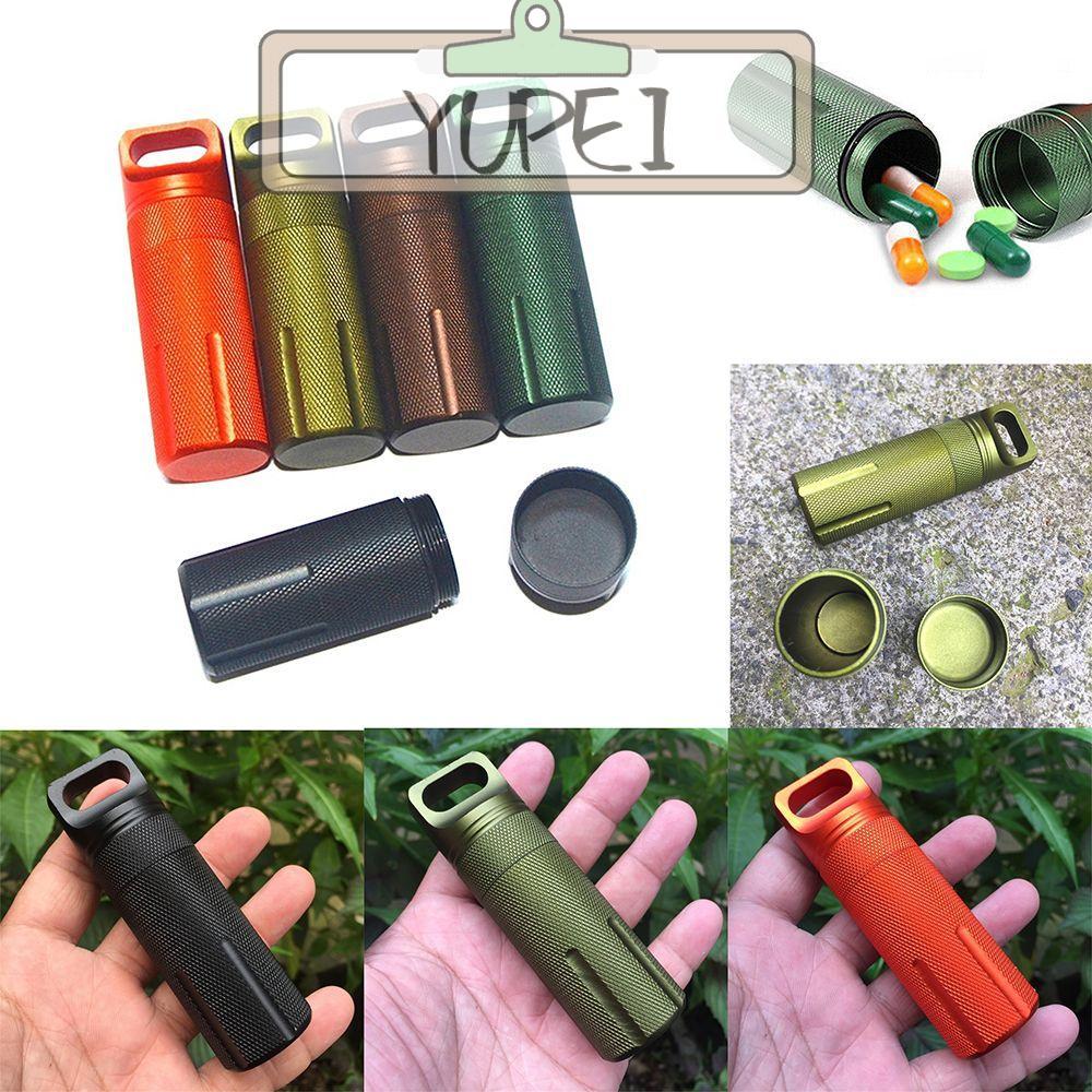 YUPEI EDC Kit ภาชนะเก็บแคปซูลแคปซูลขวดซีลแคปซูล