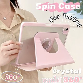 2025 NEW✨เคสหมุนได้ 360° สำหรับ for Redmi Pad 2/SE 11นิ้ว/Pro12.1 Mi Pad 6/7/8 Proพร้อมช่องใส่ปากกา