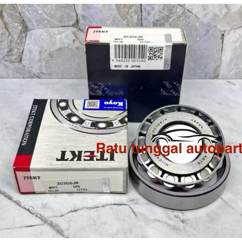 แบริ่ง 30306 JR 30306JR KOYO DIMENSIONS 30x72x20.75MM KOYO