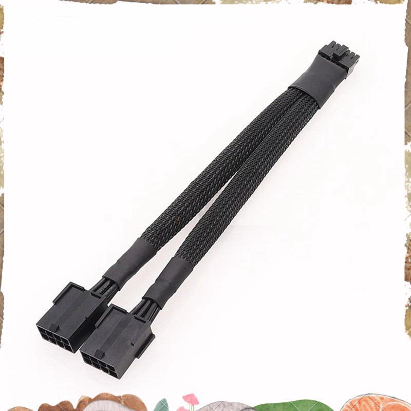 การ์ด 12VHPWR PCIe 5.0 12 Pin to Dual GPU PCIE 8-Pin สําหรับ RTX30 Series 3070 3080 RTX3090 การ์ดวิด