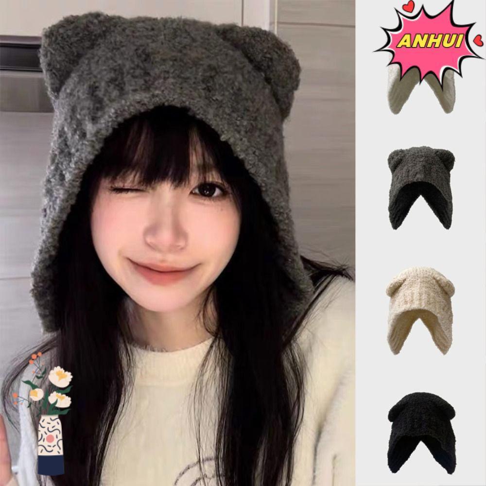 หมวกแฟชั่นขนสัตว์ ANHUI แบบอบอุ่น
