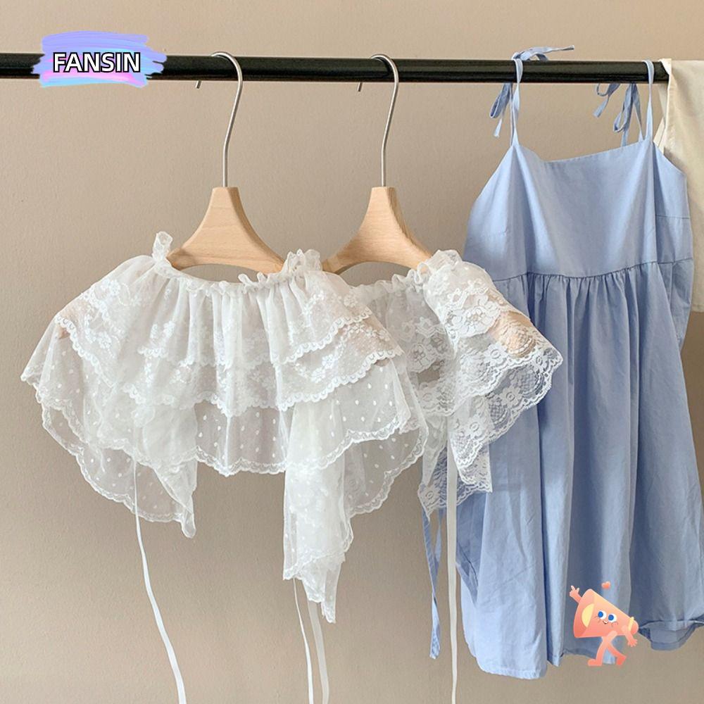 กระโปรงมินิ Agaric lace gauze แบบ Y2K สตรีทแวร์