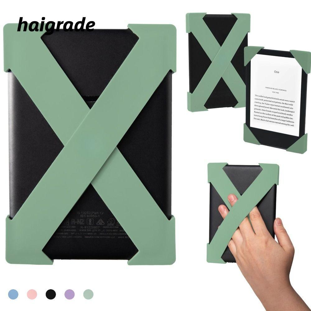 HAIGRADE 6-7" eReader Secure Hand Strap, Anti Drop Versatile Handle Holder, Anti-Slip PU Leather Portable E-Book Fix Belt for Kindle Paperwhite/Kobo/Voyaga/Pocketbook/Tolino