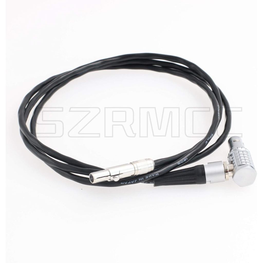 SZRMCC 0B 2 Pin Male to 3 Pin Female Power Cable for ARRI Camera to Odyssey7Q 7Q+ 7 Monitor (มุมขวา)