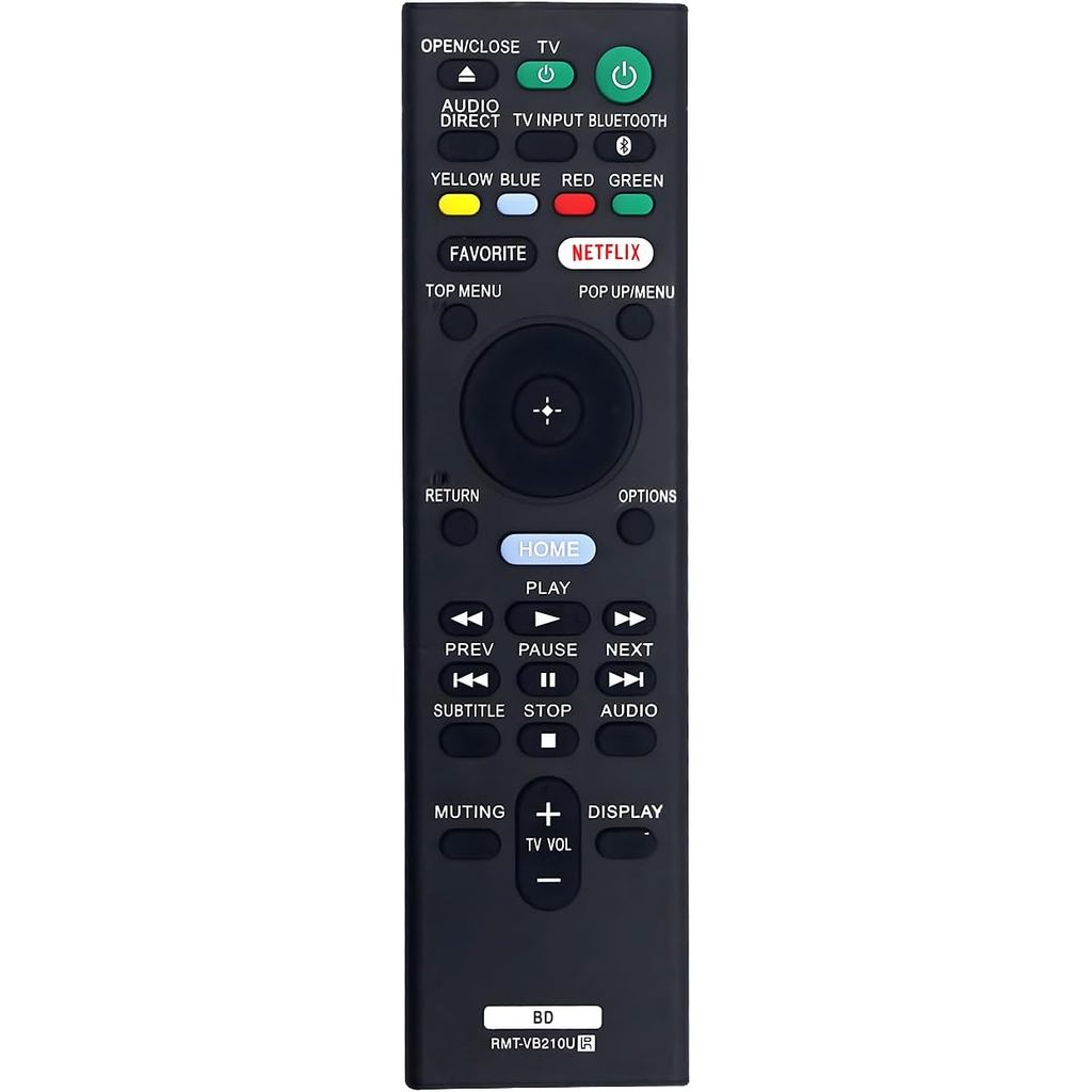 RMT-VB210U เปลี่ยนระยะไกลสําหรับ Sony Blu-ray Disc เครื่องเล่น DVD UHP-H1 UBP-X700