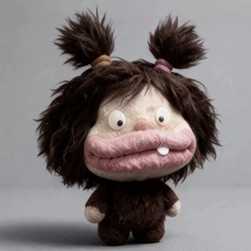 บทคัดย่อปากใหญ่น่าเกลียด-น่ารักตุ๊กตามอนสเตอร์ | ของตกแต่งตุ๊กตาการ์ตูนตลก | ของขวัญวันเกิดที่สร้างสรรค์สําหรับเพื่อน