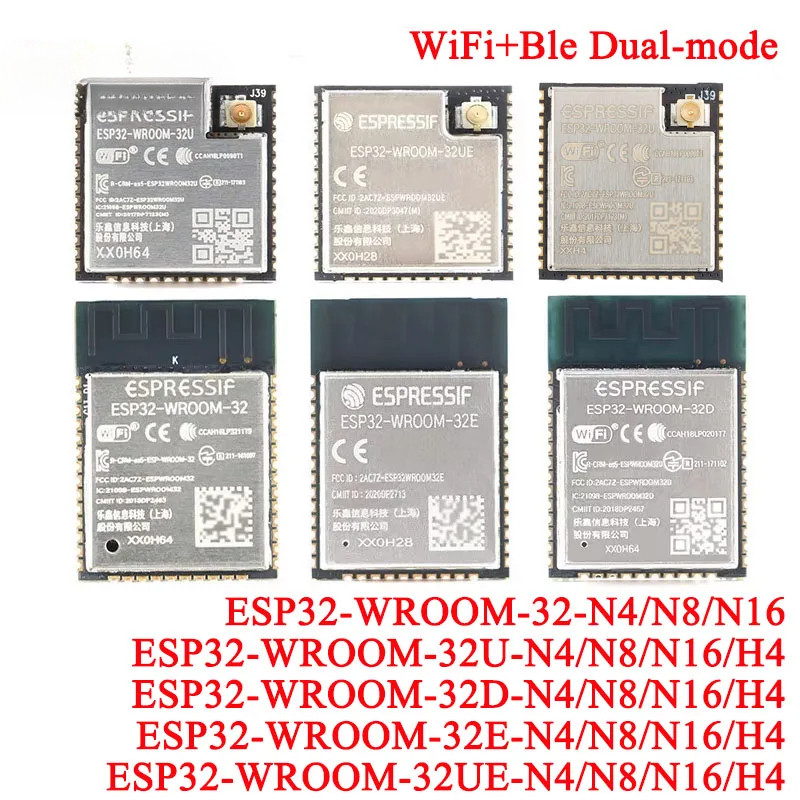 ESP32-WROOM-32 ESP32 WROOM ESP-32 4MB 8MB 16MB Dual Core WiFi ไร้สาย BLE MCU โมดูล ESP32-WROOM-32 -3