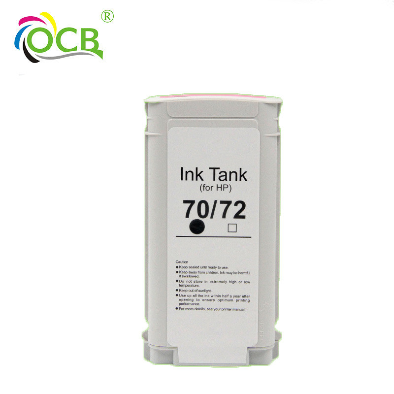 ️ เข้ากันได้ แรงม้า เบอร์ 72 ตลับหมึก T1100/T1200/T2300 hp ลิ้นชักตลับหมึก C9403A Dye Ink 12-5