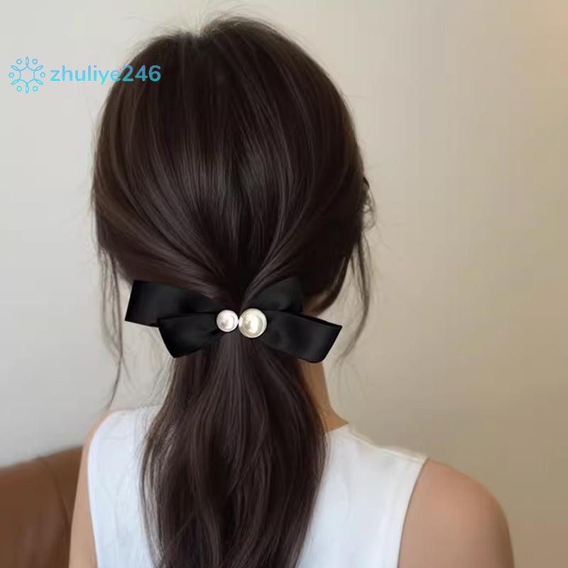 <zhuliye246> กิ๊บติดผม ck ผู้หญิงอารมณ์ฝรั่งเศสโบว์ Duckbill คลิปเครื่องประดับผมหวาน Nice