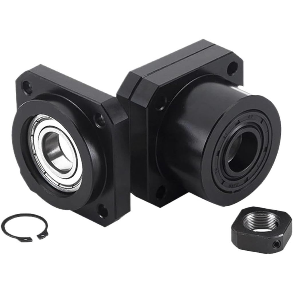 1PCS Ballscrew End Support FK10 FF10 FKFF10 FK12 FF12 FKFF12 Ball Screw End Support Bearing Unit (FF