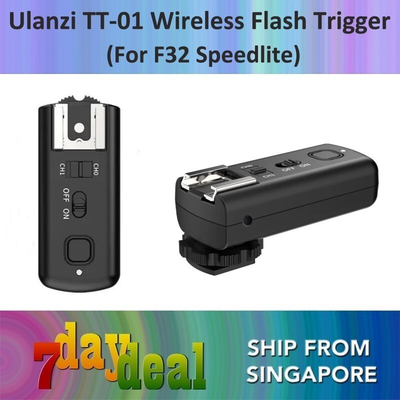 Ulanzi TT01 แฟลชทริกเกอร์สําหรับ F32 Speedlite L002