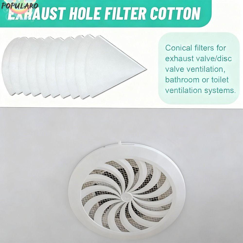POPULARO 5 ชิ้นกรองอากาศไอเสีย,ใช้งานร่วมกับกรวยกรองอากาศ,ผ้าฝ้ายทางเลือกยุโรปกรวยกรองฟองน้ําสําหรับ