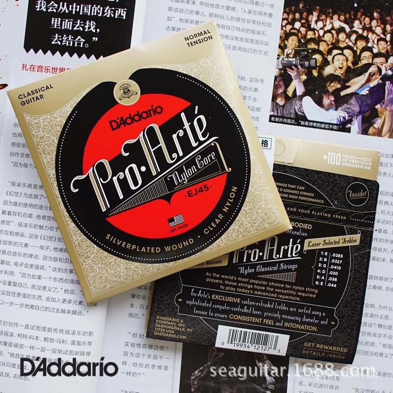 EXP45 High Tension XTC45EJ44EJ43EJ46C Carbon FF Titanium Alloy TT Classic Guitar Strings