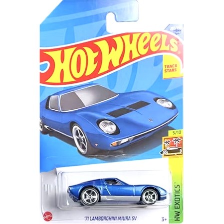 HotWheels HotWheels HotWheels HotWheels Supercar Blue MIURA SV 202 22Q/