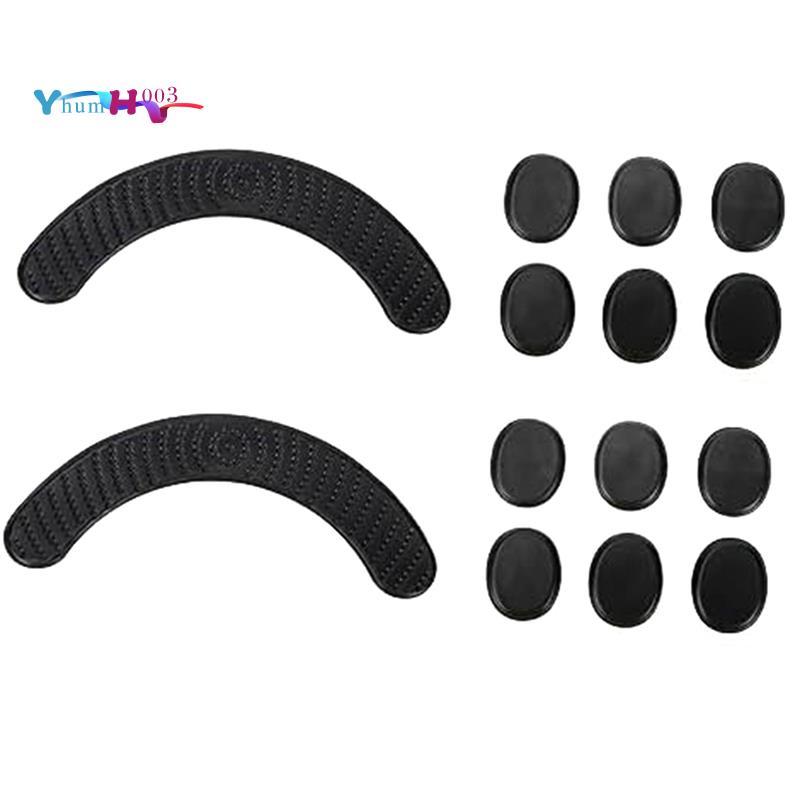 [yhumh003]Drum Mute Pad Drum Muffler Pad Bare Drum Pads Drum Practice Pads Kit 1 ชุด