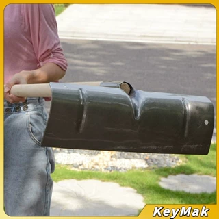 KeyMak พลั่วเหล็กแบบหนา อเนกประสงค์ แข็งแรง สินค้าคุณภาพดี คราดหญ้าหน้าตัด ที่แซะหญ้า Iron rake
