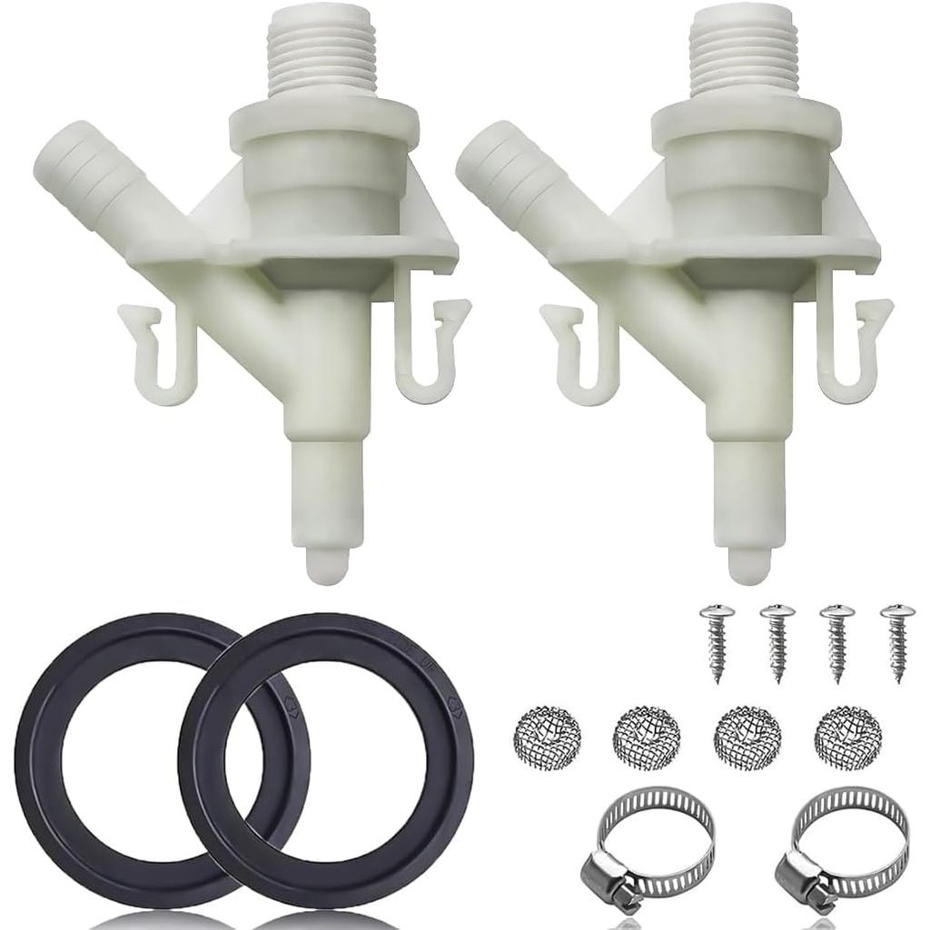 385311641 RV Toilet Water Valve Kit for Sealand Dometic 300 301 310 311 320 321 RV Toilet Valve Seri
