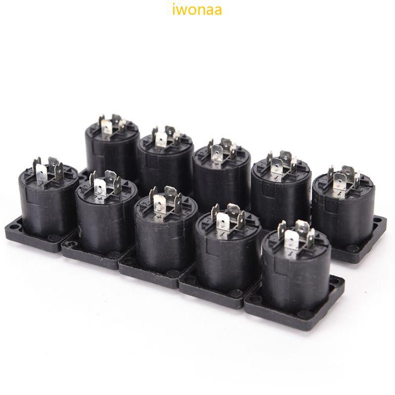 Iwo Cable Connector 4 Pin Power Amplifier สําหรับหัวโอห์มสี่เหลี่ยมเล็กสําหรับที่นั่งสําหรับลําโพง A