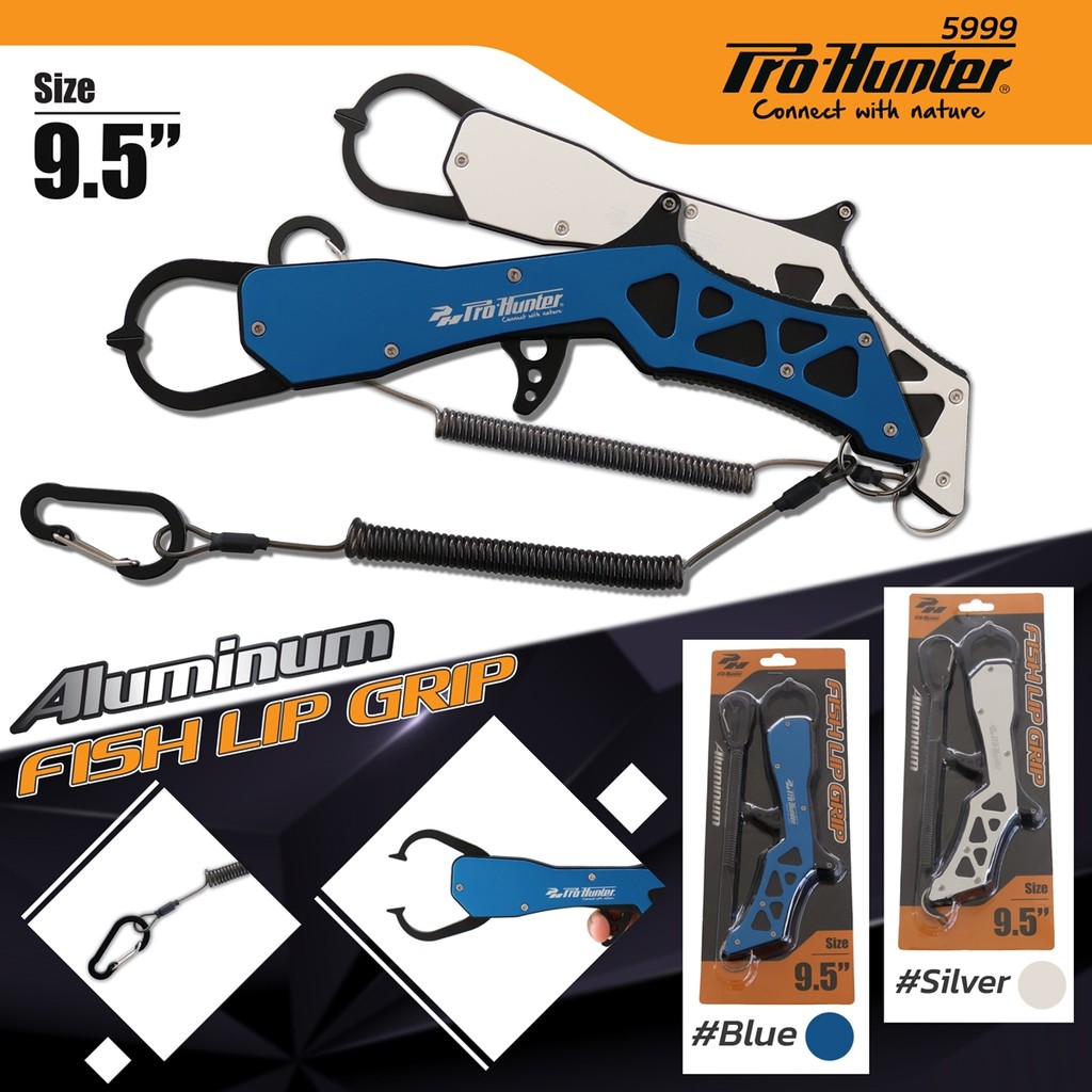 กริปเปอร์ Prohunter Aluminum Fish Lip Grip 9.5 inch - อุปกรณ์ตกปลา
